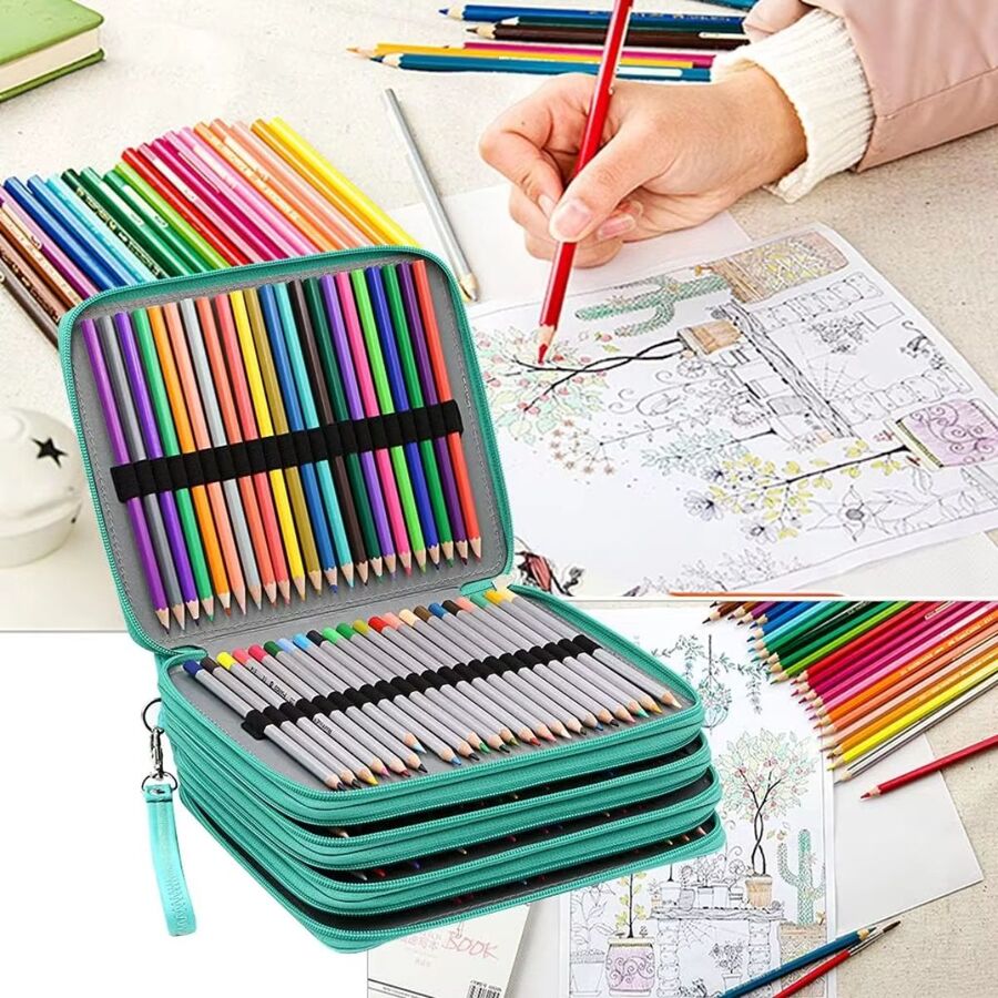 MEGA CARTUCHERA ECO CUERO