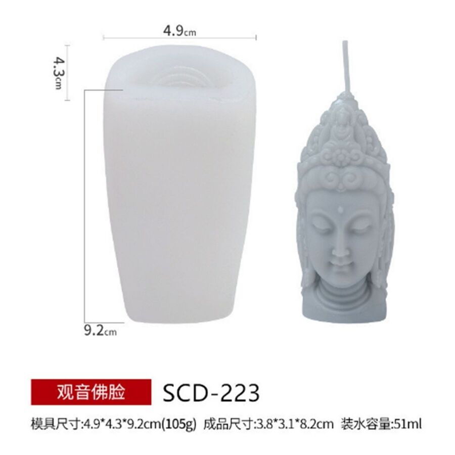 Molde silicona buda - 30124 C2
