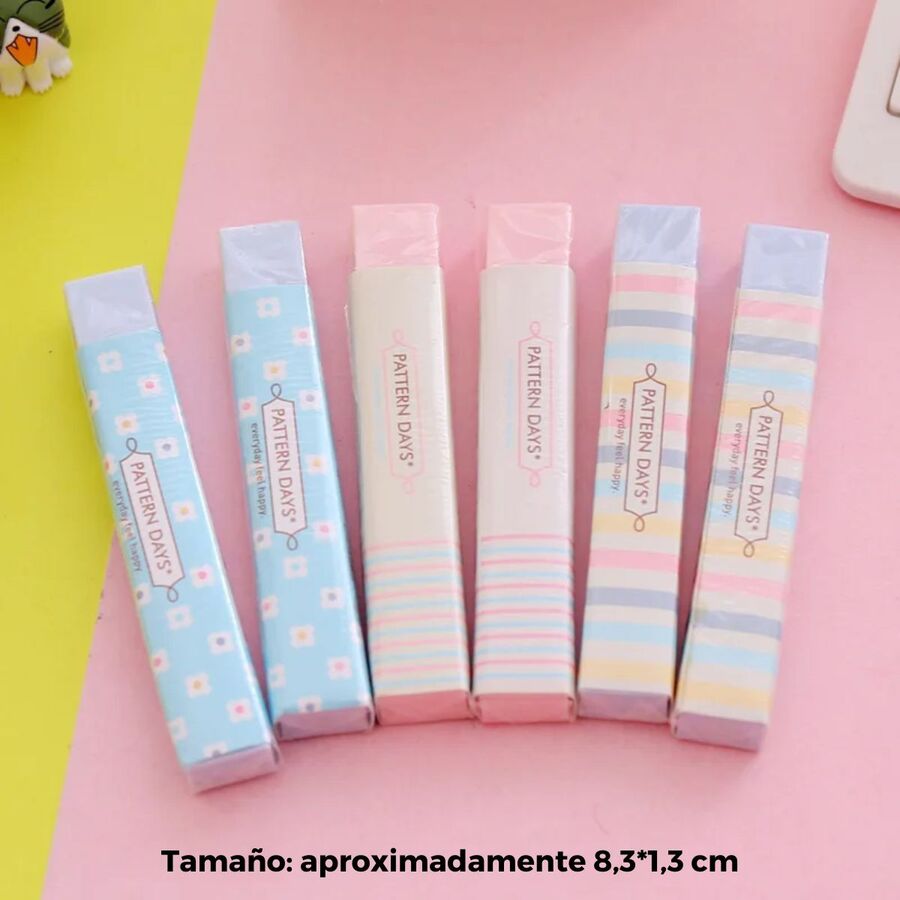 Goma borrar pastel
