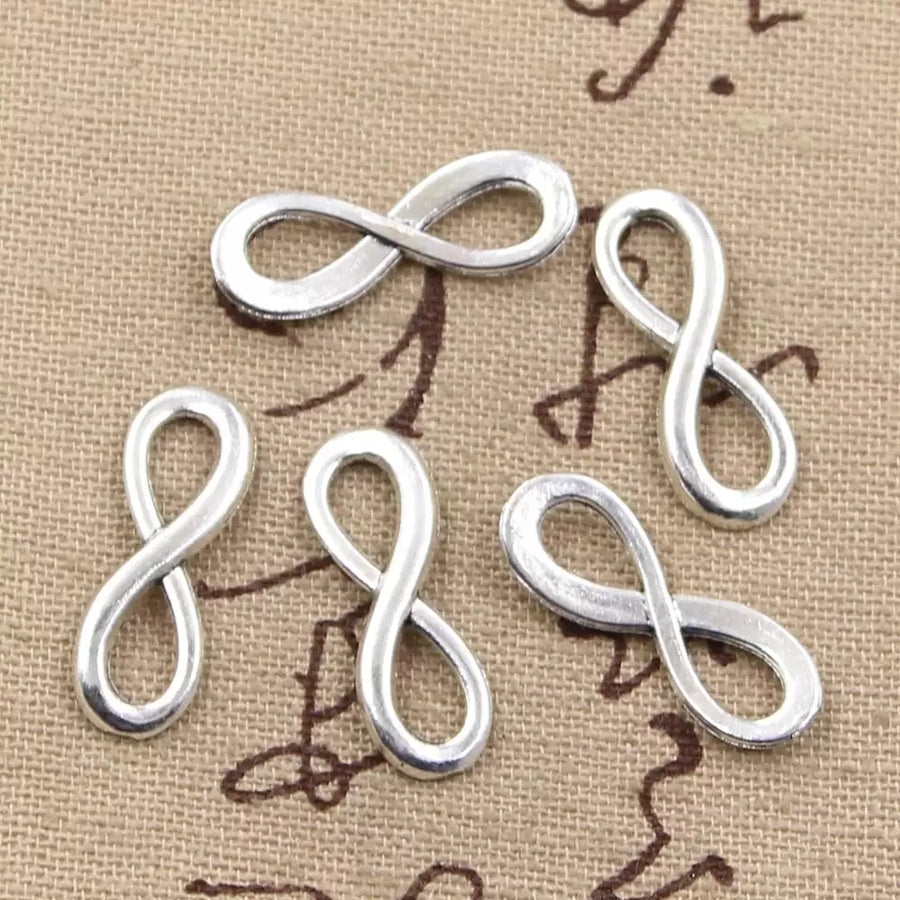 10 Dije Infinito 23x8mm