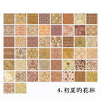 Block grande de papeles coleccion botanicos