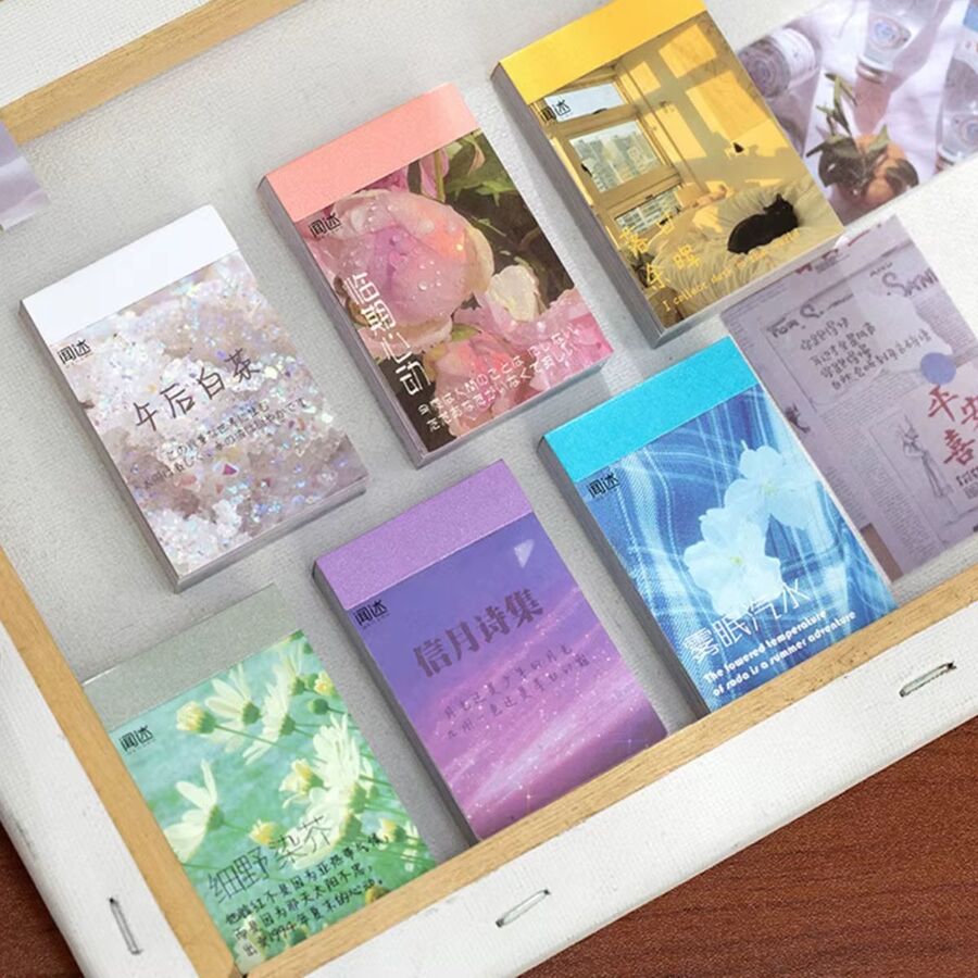 Mini libro de stickers colección moderna