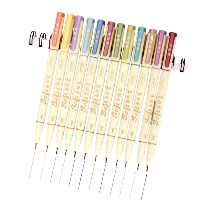 Marcador para lettering fino caligrafia