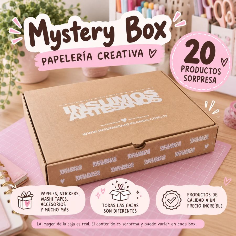 Mystery Box – Papelería Creativa 🎁✨ — 20 productos sorpresa