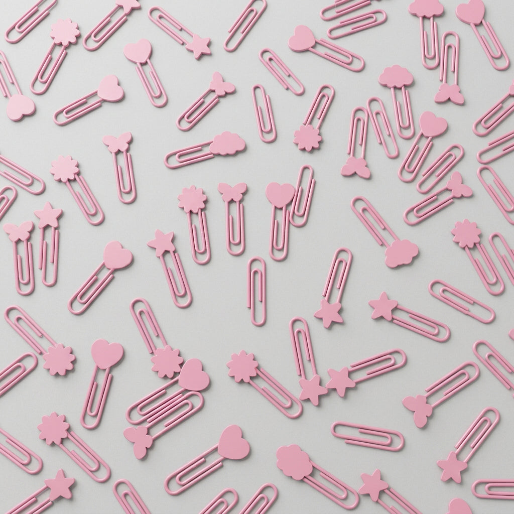 CLIPS DECORATIVOS MIX DE FORMAS