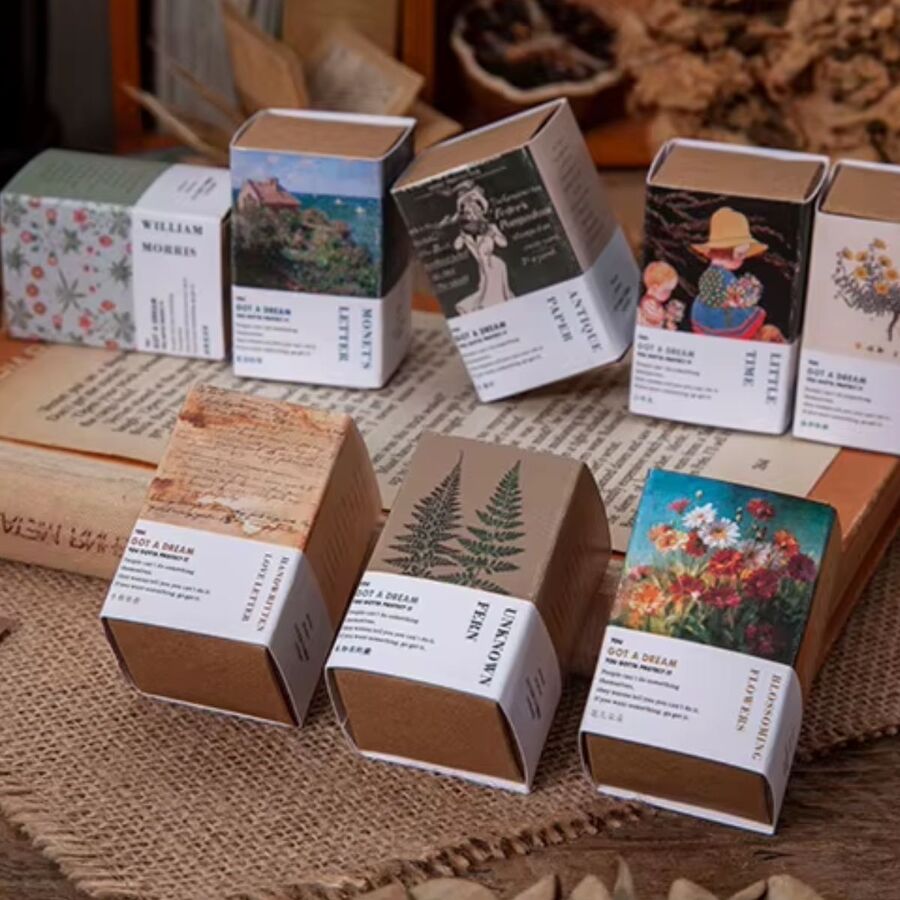 Caja ilustraciones cartulina doble cara