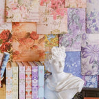 Libro 100 papeles florales