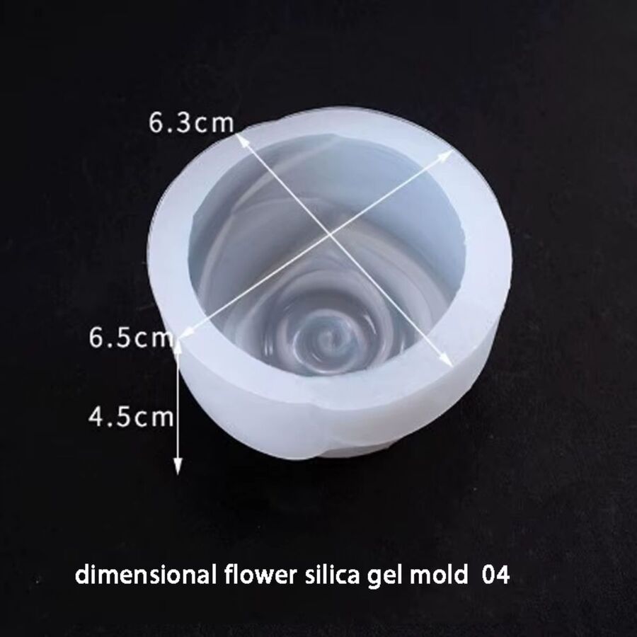 Molde de silicona Rosa 4 - 29608 C1