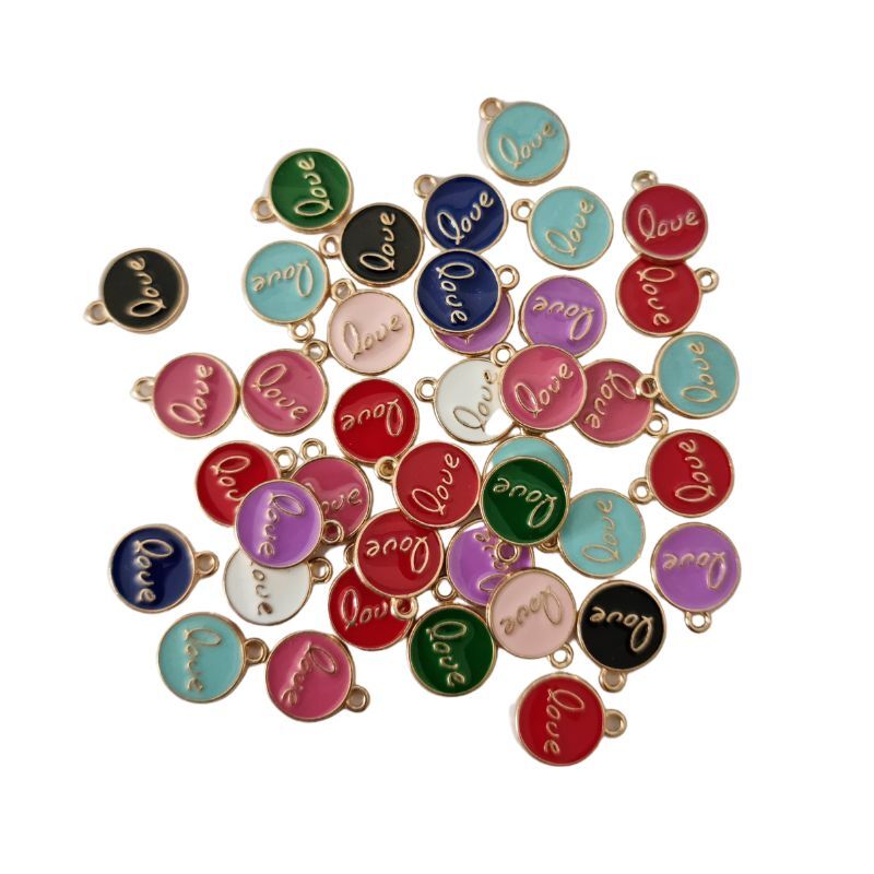 10 Dije Esmaltado Love