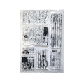 Sello Silicona Vintage Letras