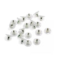 100 Tapon Caravana Plateado