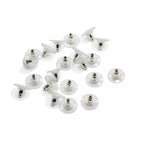 100 Tapon Caravana Plateado