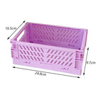 CANASTO PLEGABLE ORGANIZADOR ESCRITORIO ALACENA