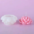 Molde de silicona vela flor de loto