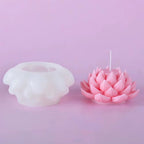 Molde de silicona vela flor de loto