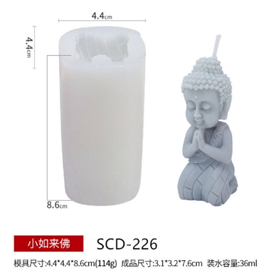 Molde silicona buda - 30126