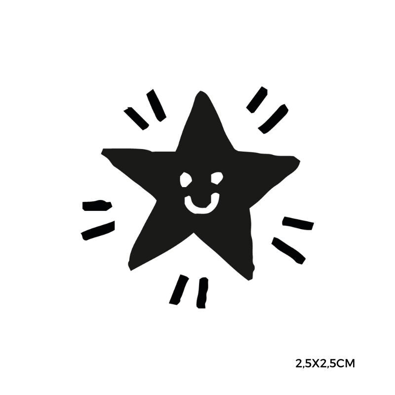 Sello De Silicona Estrella Feliz