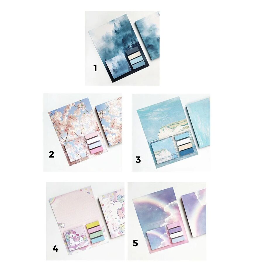 Estuche notas adhesivas