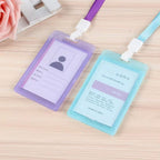 Porta tarjeta colgante