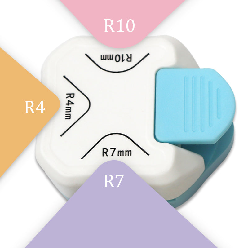 Perforadora Esquinas 3 Tamaños En Uno