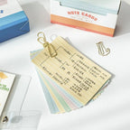Pack note cards