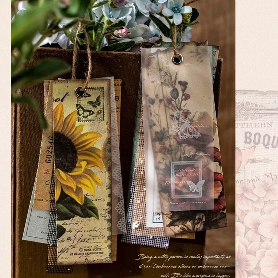 Papeles retro vintage