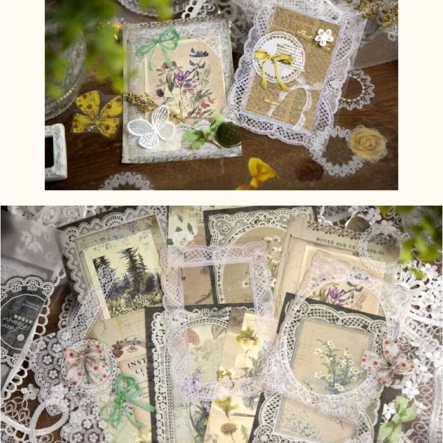 Kit varios pegatinas y papeles