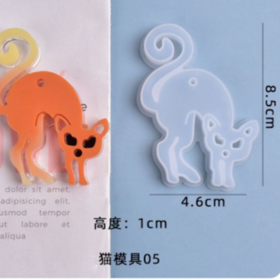 Molde de silicona Halloween gato - 29751