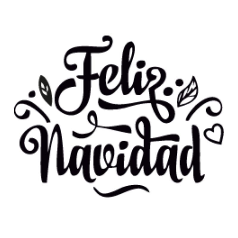Sello Silicona Feliz Navidad