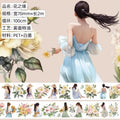 WASHI TAPE CHICAS Y FLORES UV