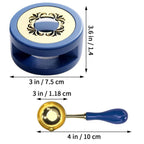 Horno para sellos de lacre con cuchara