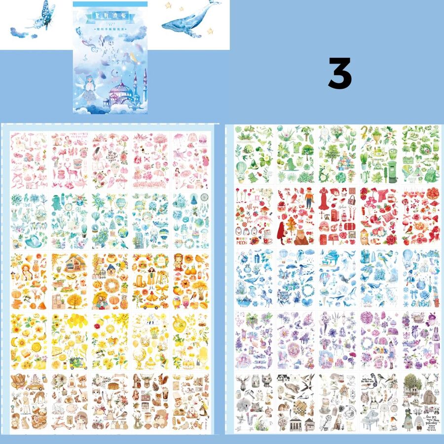 BLOCK STICKERS GRANDE