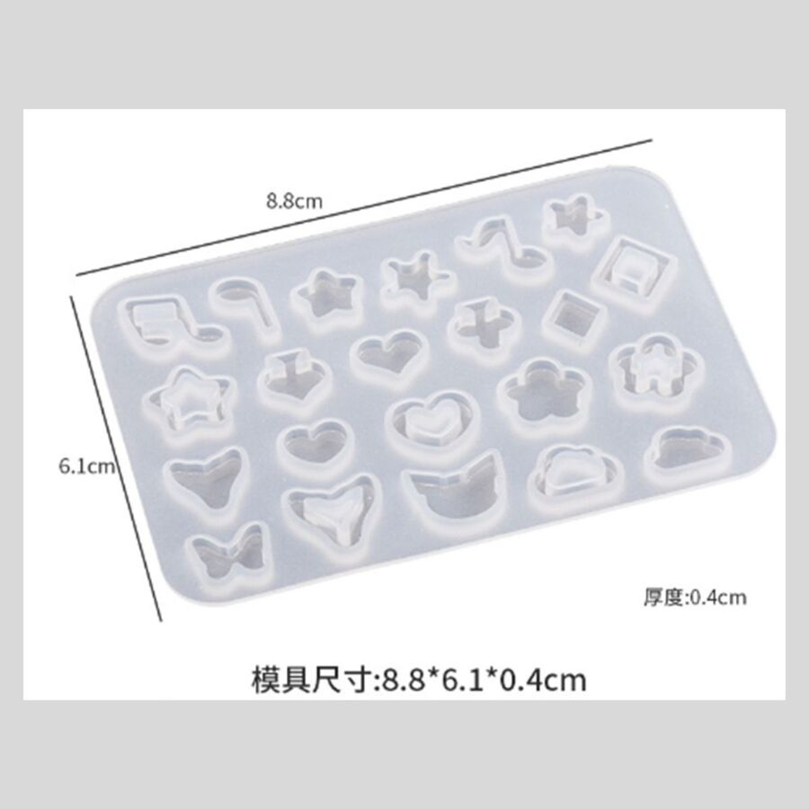 Molde de silicona Caravanas pendientes - 29638
