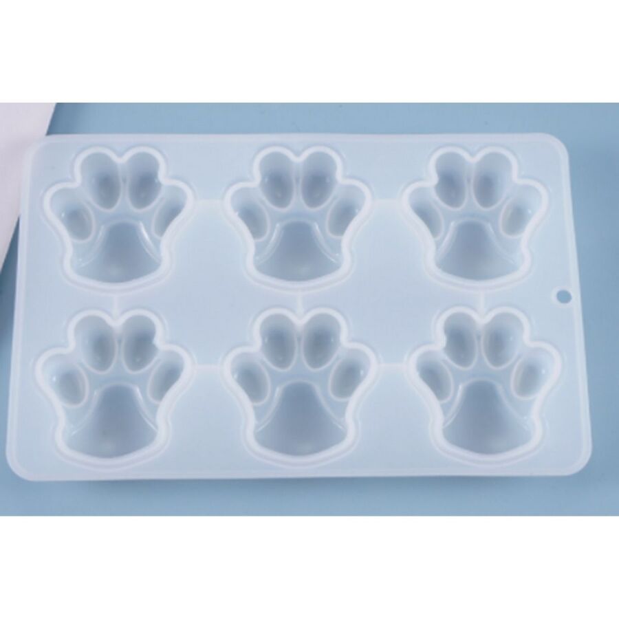 Molde silicona huellitas - 30033