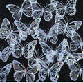 STICKERS MARIPOSAS HOLOGRAFICO PET