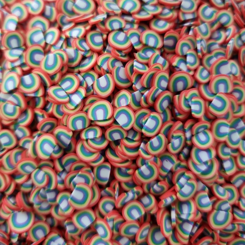 Fimo Shaker Arcoiris