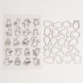 Sello Silicona Con Troqueles Modelo Aniamles R0275