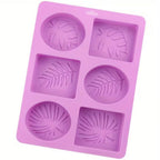 Molde de silicona jabon hoja - 29803 C1