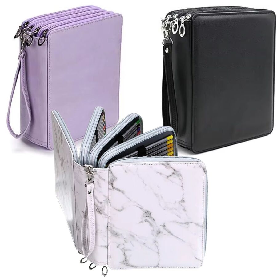 MEGA CARTUCHERA ECO CUERO