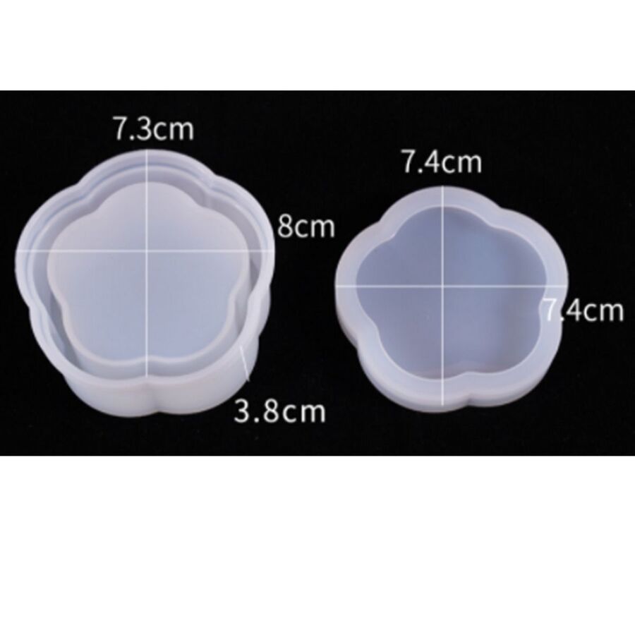 Molde silicona Alhajero flor - 30030