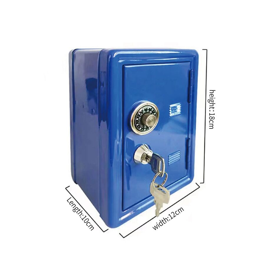 Caja fuerte alcancia con llave