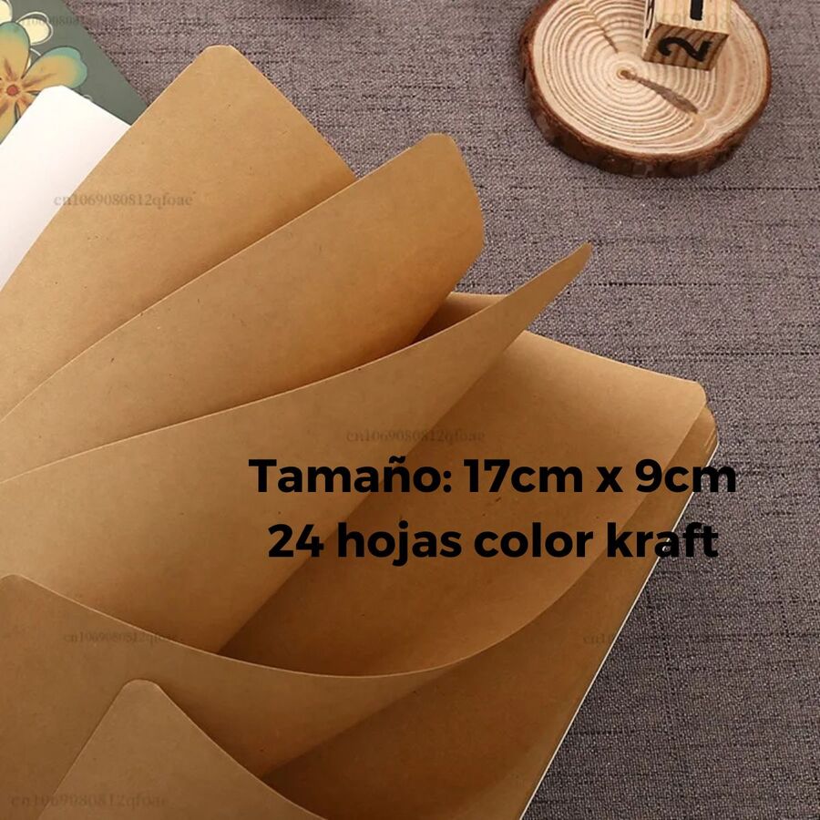 Cuadernillo floral midori