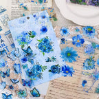 PACK PLANCHAS STICKERS PEGATINAS PET FLORALES