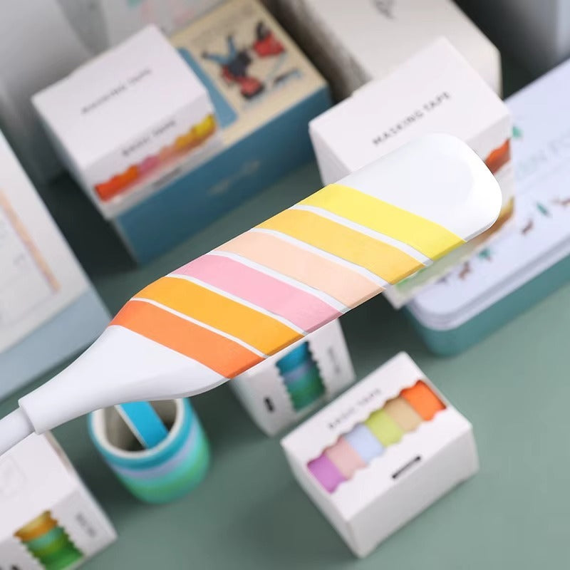 Set 6 Washi Tape Modelo Combinado