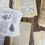 Set papeles vintage grandes
