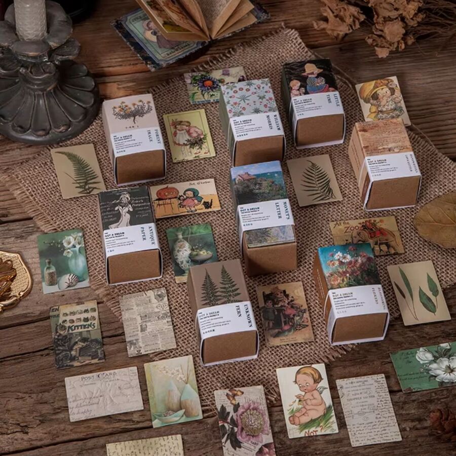 Caja ilustraciones cartulina doble cara