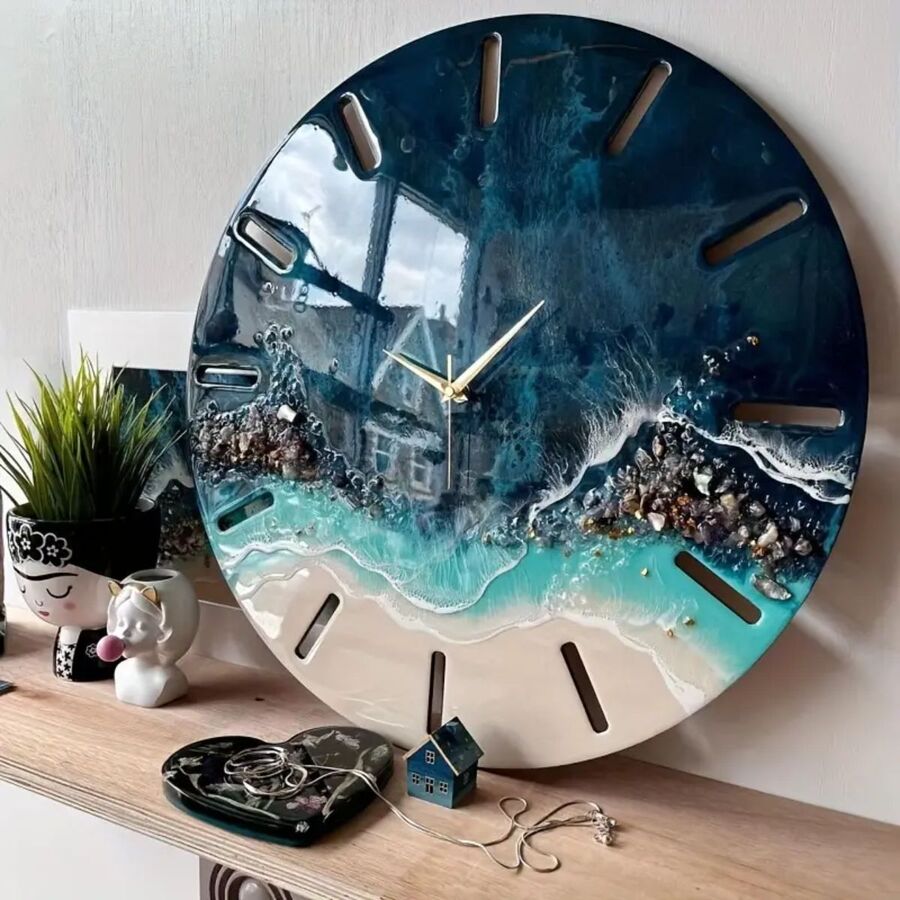 Molde de silicona reloj