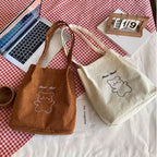 Bolso de mano de pana de moda EXCLUSIVO WEB