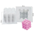 Molde silicona burbuja unidad