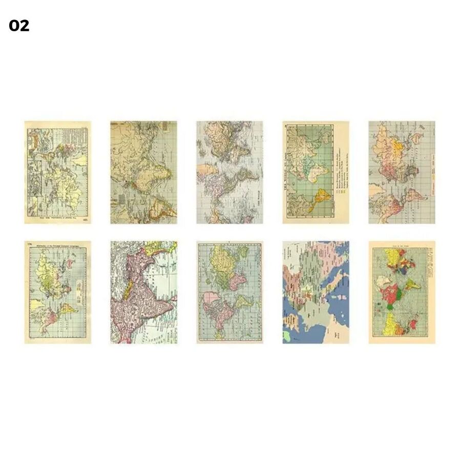 Set papeles decorados vintage